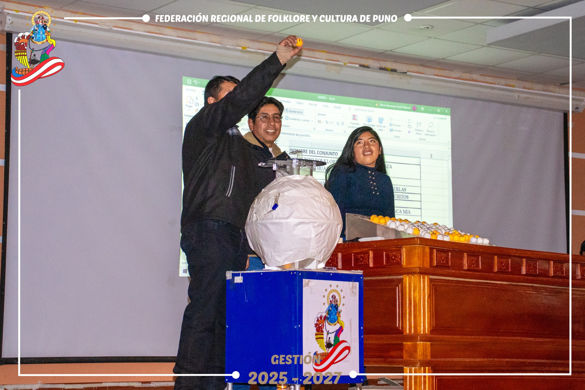 Sorteo define orden para Candelaria 2026.